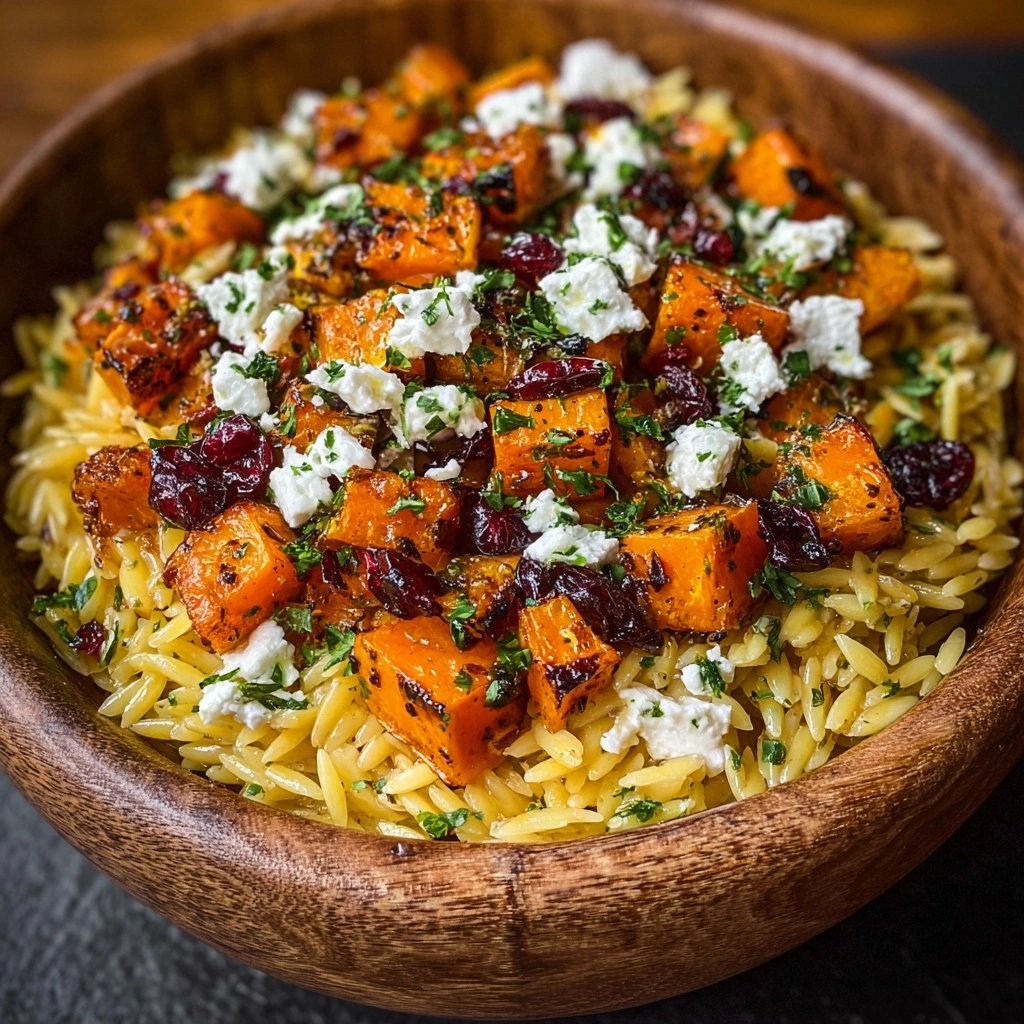 Pumpkin & Feta Orzo Salad Recipe 2 Pumpkin & Feta Orzo Salad Recipe - Recipe Image