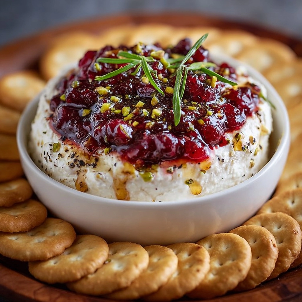 Cranberry Whipped Feta Dip Recipe