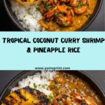 Coconut Curry Shrimp with Pineapple Rice Recipe
