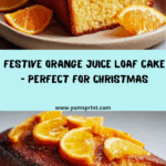 Homemade Christmas Orange juice loaf Cake recipes Recipe