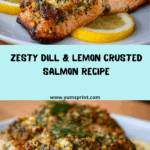Dill and Lemon Crusted Salmon Recipe