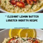 Lemon Butter Lobster Risotto Recipe
