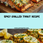 Spicy Grilled Trout Recipe