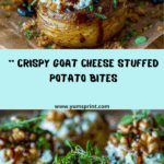 o Bites with Goat Cheese & Walnut Crunch Recipe