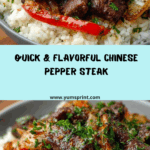 Chinese Pepper Steak with Onions Recipe