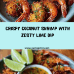 Coconut Shrimp with Lime Chili Dip Recipe