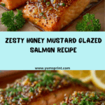 Honey Mustard Glazed Salmon Recipe