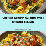 Shrimp Alfredo with Spinach Recipe