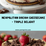 Neapolitan Dream Cheesecake Recipe