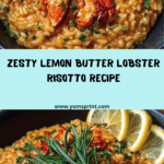 Lemon Butter Lobster Risotto Recipe