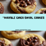Marble Choco Swirl Cookies Recipe