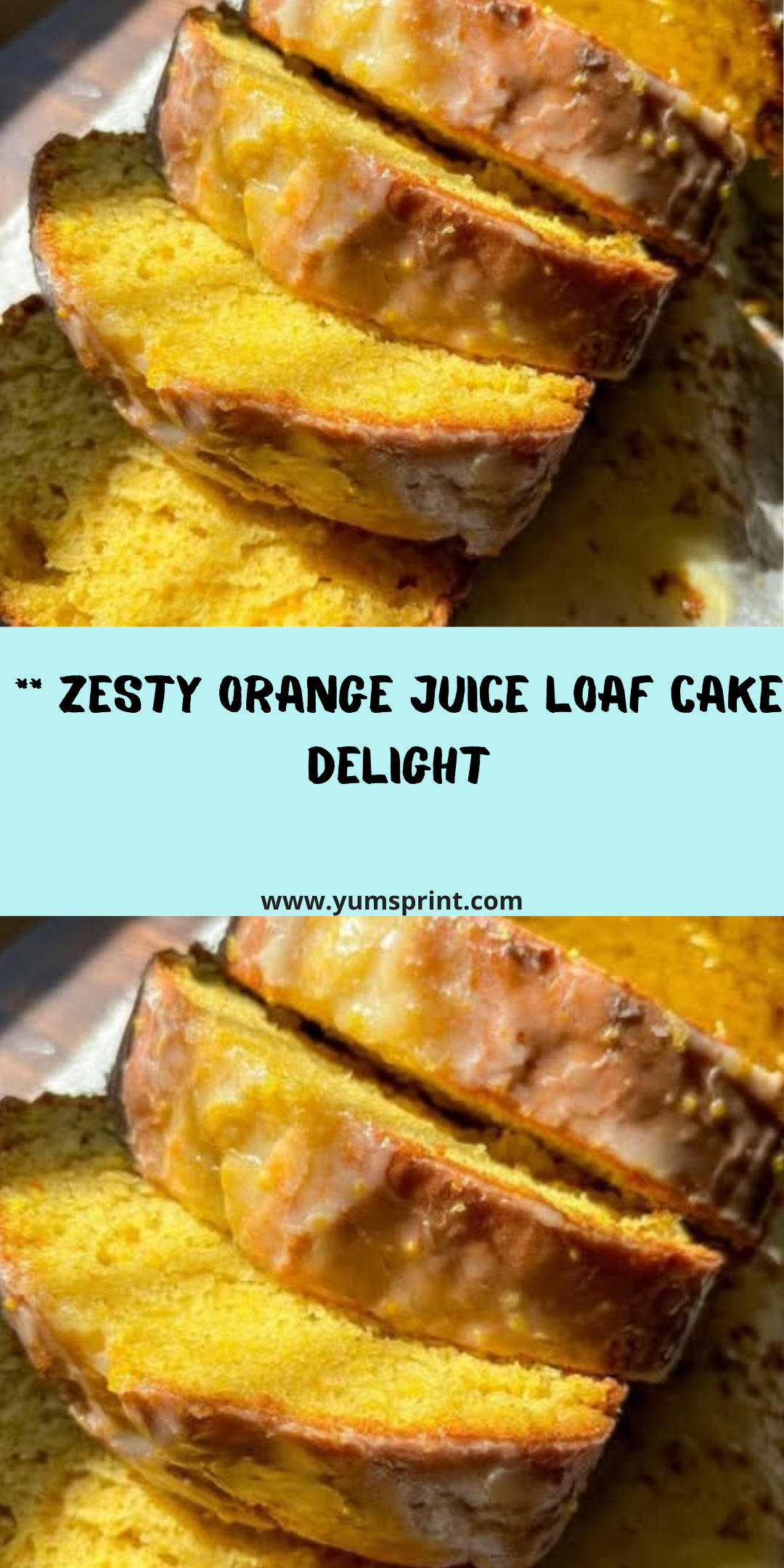 Homemade Fresh Orange juice Loaf Cake Recipe