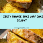 Homemade Fresh Orange juice Loaf Cake Recipe