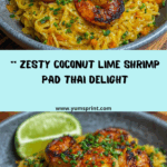 Coconut Lime Shrimp Pad Thai Recipe