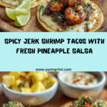 Jerk Shrimp Tacos with Pineapple Salsa Recipe