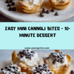Mini Cannoli Bites Recipe