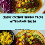 Coconut Shrimp Tacos with Mango Salsa Recipe
