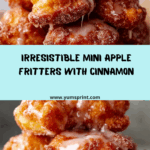 Mini Apple Fritters with Cinnamon Recipe