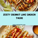 Coconut Lime Chicken Tacos Recipe