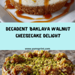 Baklava Walnut Cheesecake Supreme Recipe