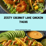 Coconut Lime Chicken Tacos Recipe