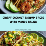 Coconut Shrimp Tacos with Mango Salsa Recipe