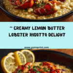 Lemon Butter Lobster Risotto Recipe