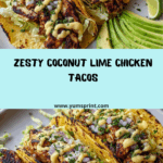 Coconut Lime Chicken Tacos Recipe