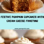 Christmas Pumpkin Cupcakes Recipe