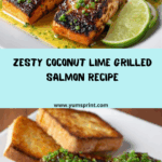 Coconut Lime Grilled Salmon Recipe