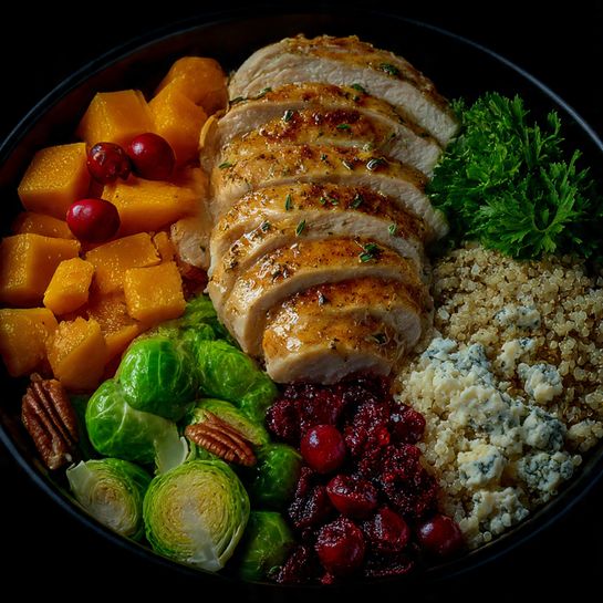 anberries & Feta with Maple Garlic Glaze Recipe - Recipe Image