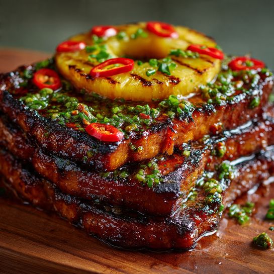 Tropical Jerk Pork Chops Recipe