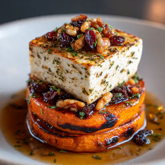 Toasted Walnuts with a Hot Honey Drizzle Recipe - Recipe Image