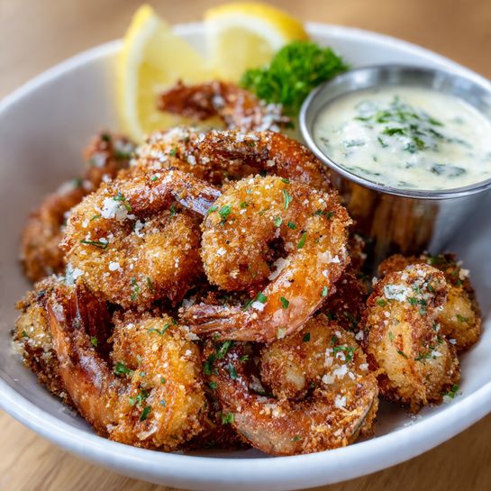 Lemon Garlic Calamari with Aioli Recipe