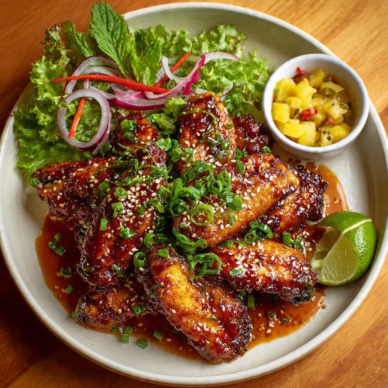 Mango Chili Chicken Wings Recipe