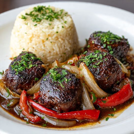 Chinese Pepper Steak with Onions Recipe 3 Chinese Pepper Steak with Onions Recipe - Recipe Image