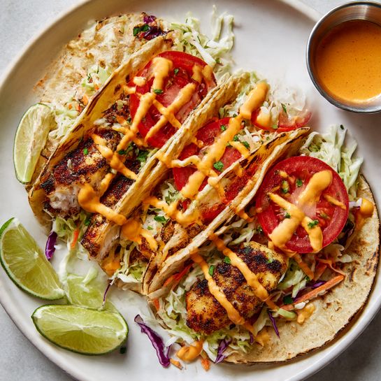 Coconut Lime Chicken Tacos Recipe - Recipe Image