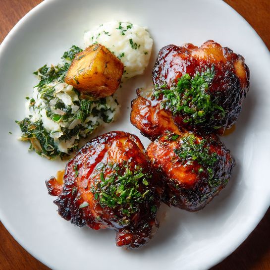 Caribbean Jerk Chicken with Pineapple Salsa Recipe - Recipe Image