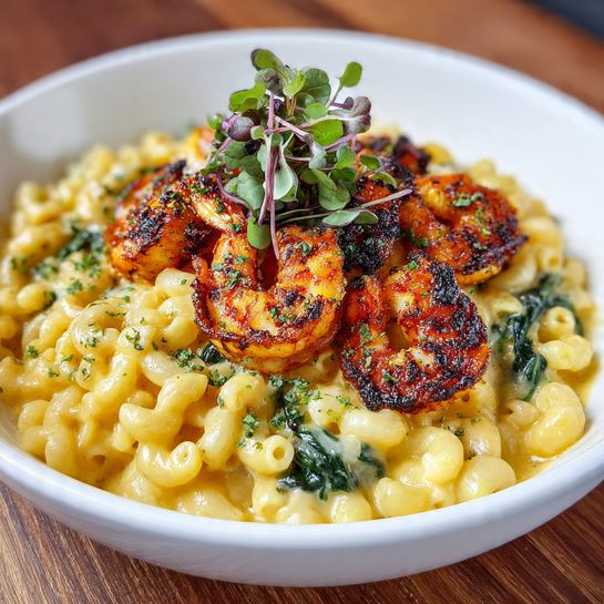 Lobster Alfredo with Spinach Recipe 2 Lobster Alfredo with Spinach Recipe - Recipe Image