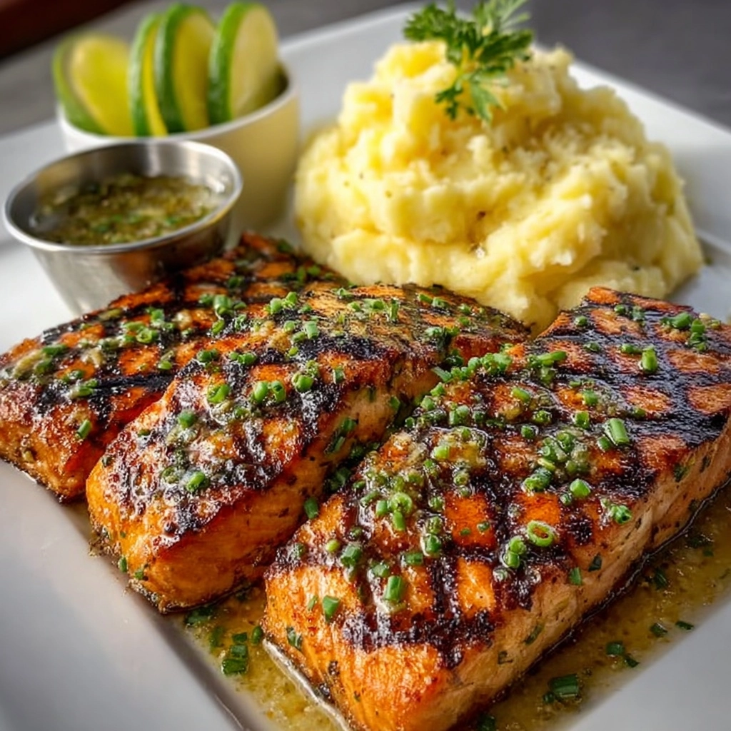 Coconut Lime Grilled Salmon Recipe