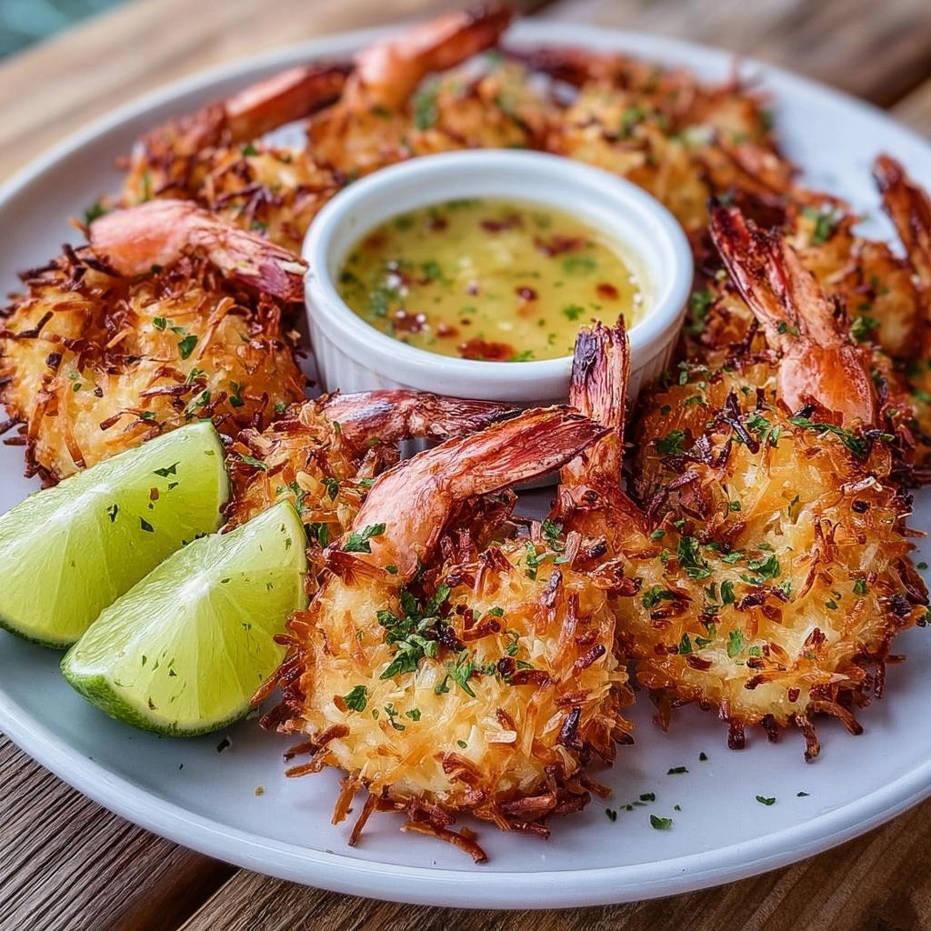 Coconut Shrimp with Lime Chili Dip Recipe 2 Coconut Shrimp with Lime Chili Dip Recipe - Recipe Image
