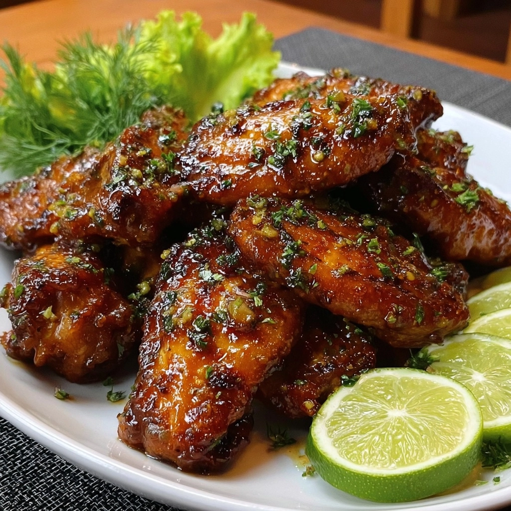 Mango Chili Chicken Wings Recipe - Recipe Image