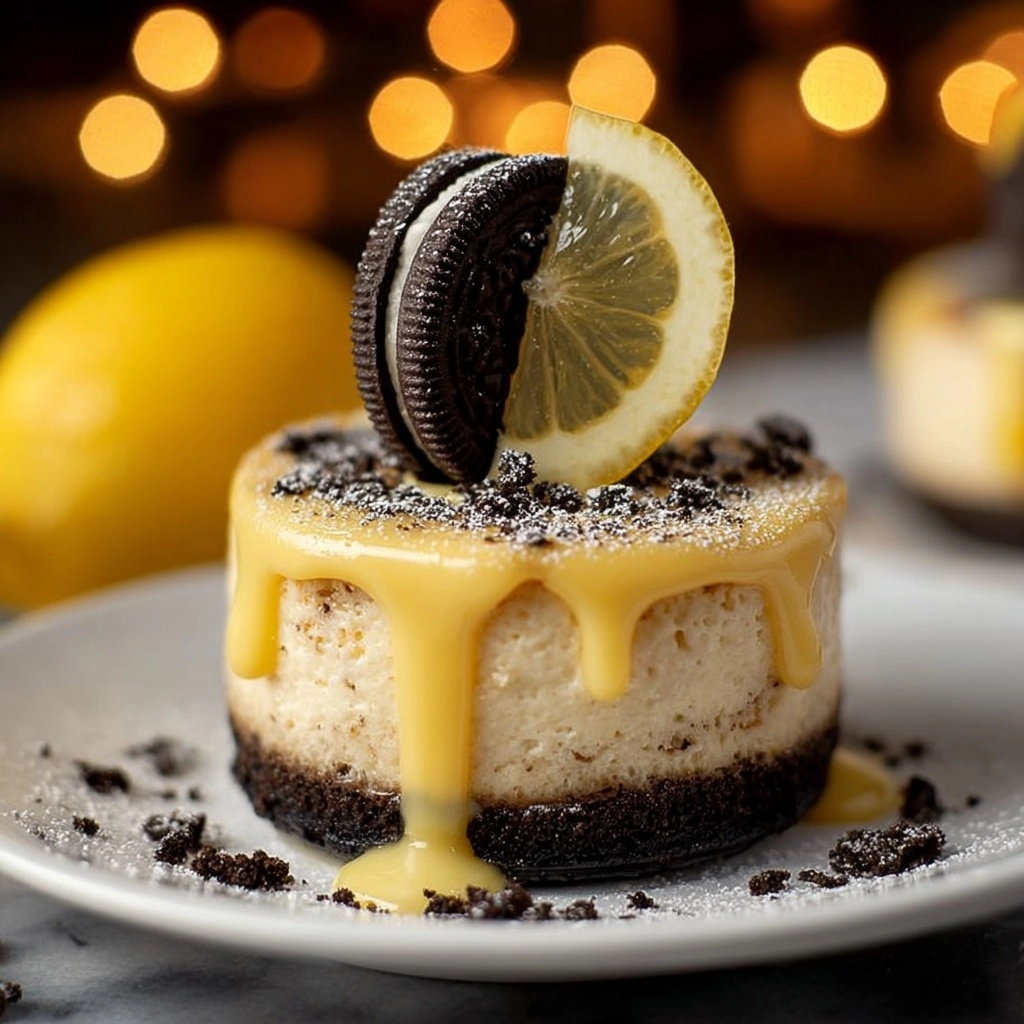 Oreo Lemon Cheesecake Recipe