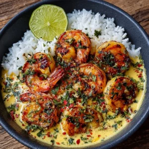 Coconut Curry Shrimp with Jasmine Rice Recipe