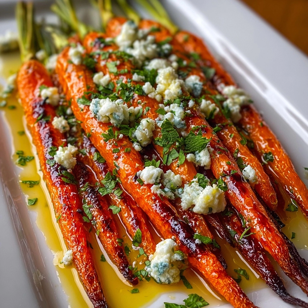 Roasted Carrots with Whipped Ricotta and Hot Honey Recipe