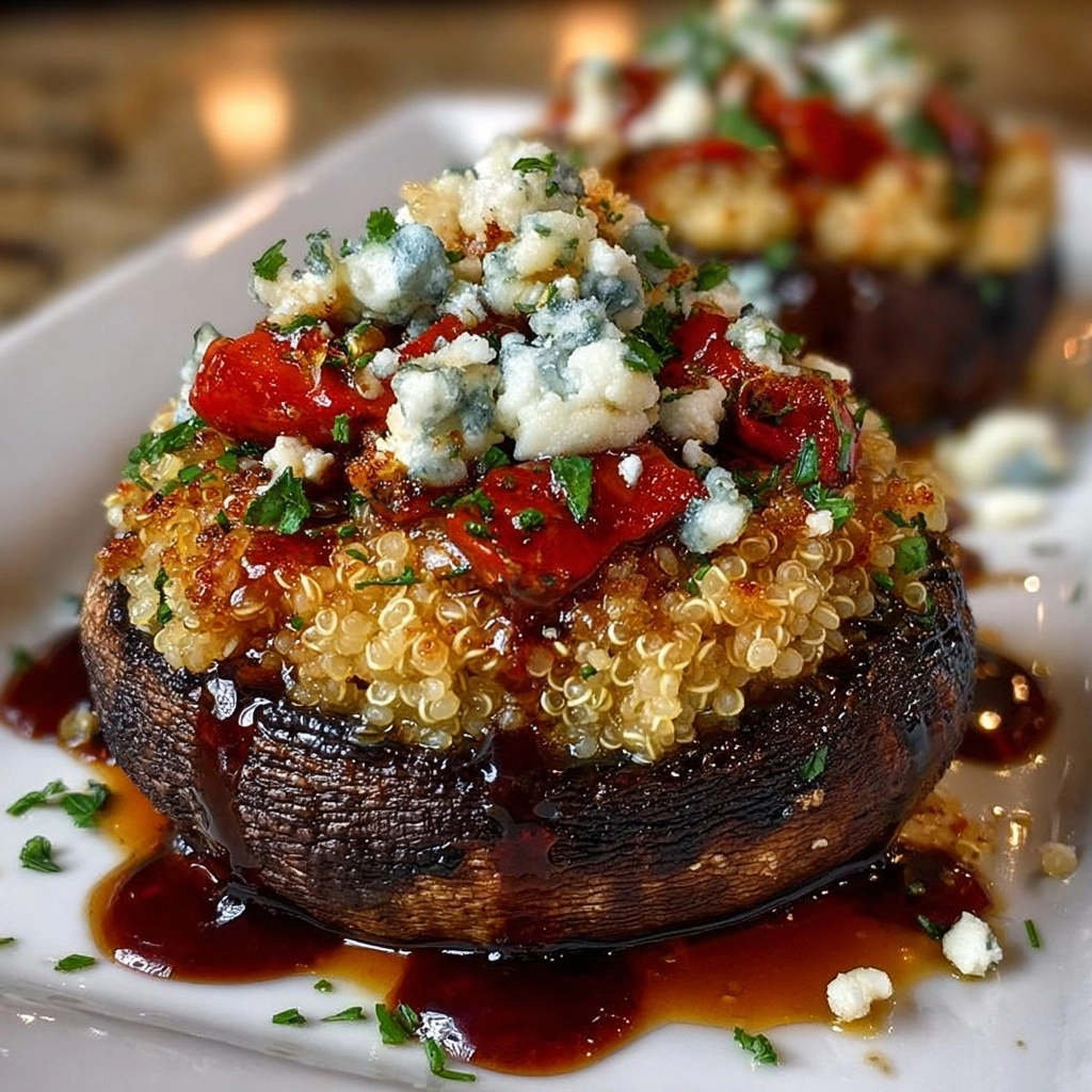 Roasted Red Pepper & Feta Glaze Recipe