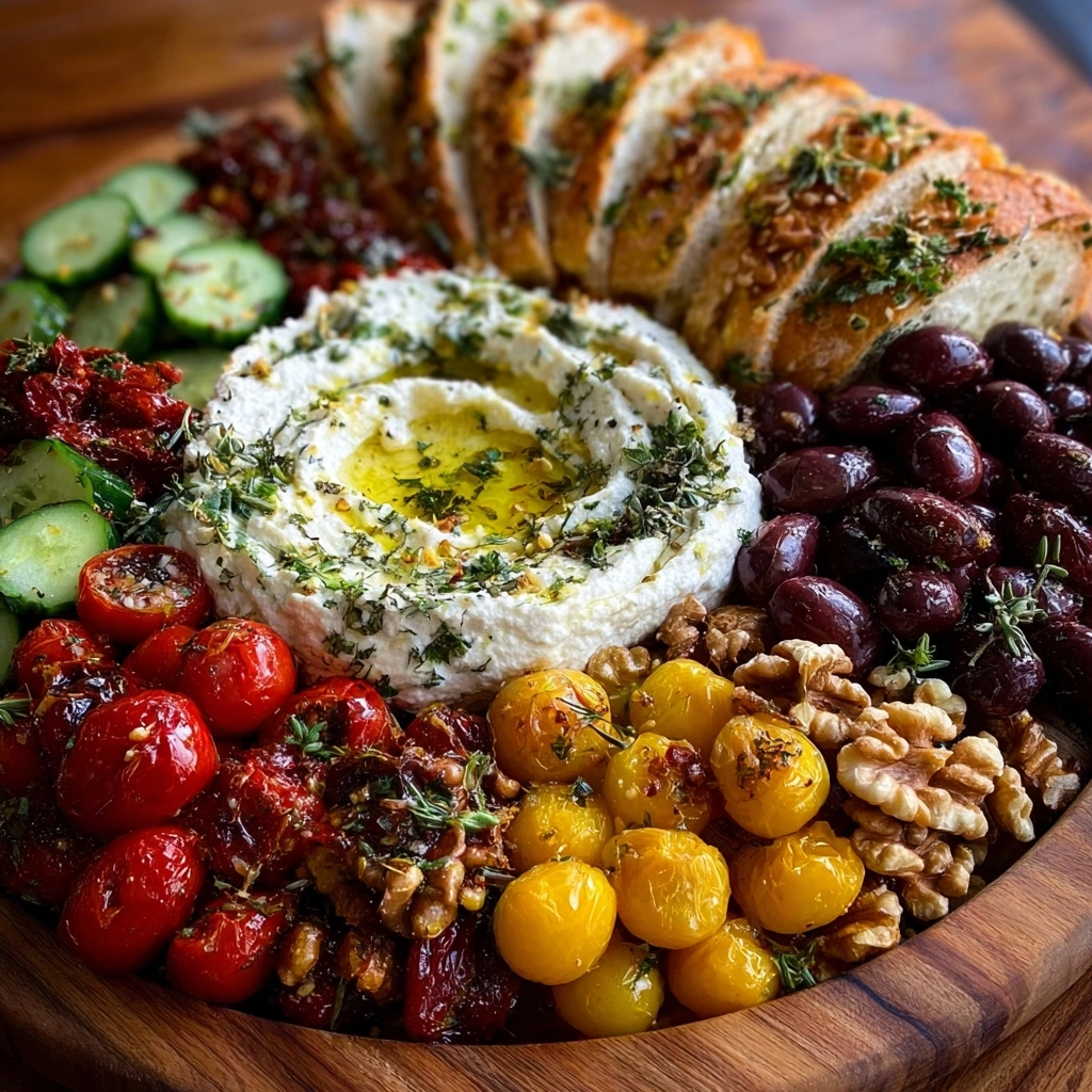 Mediterranean Ricotta Board Recipe - Recipe Image