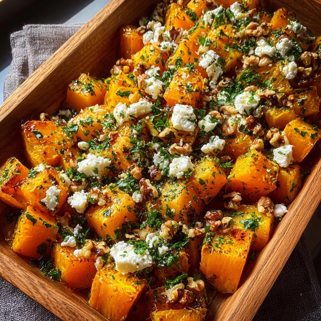 Roasted Pumpkin & Feta Herb Bake Recipe