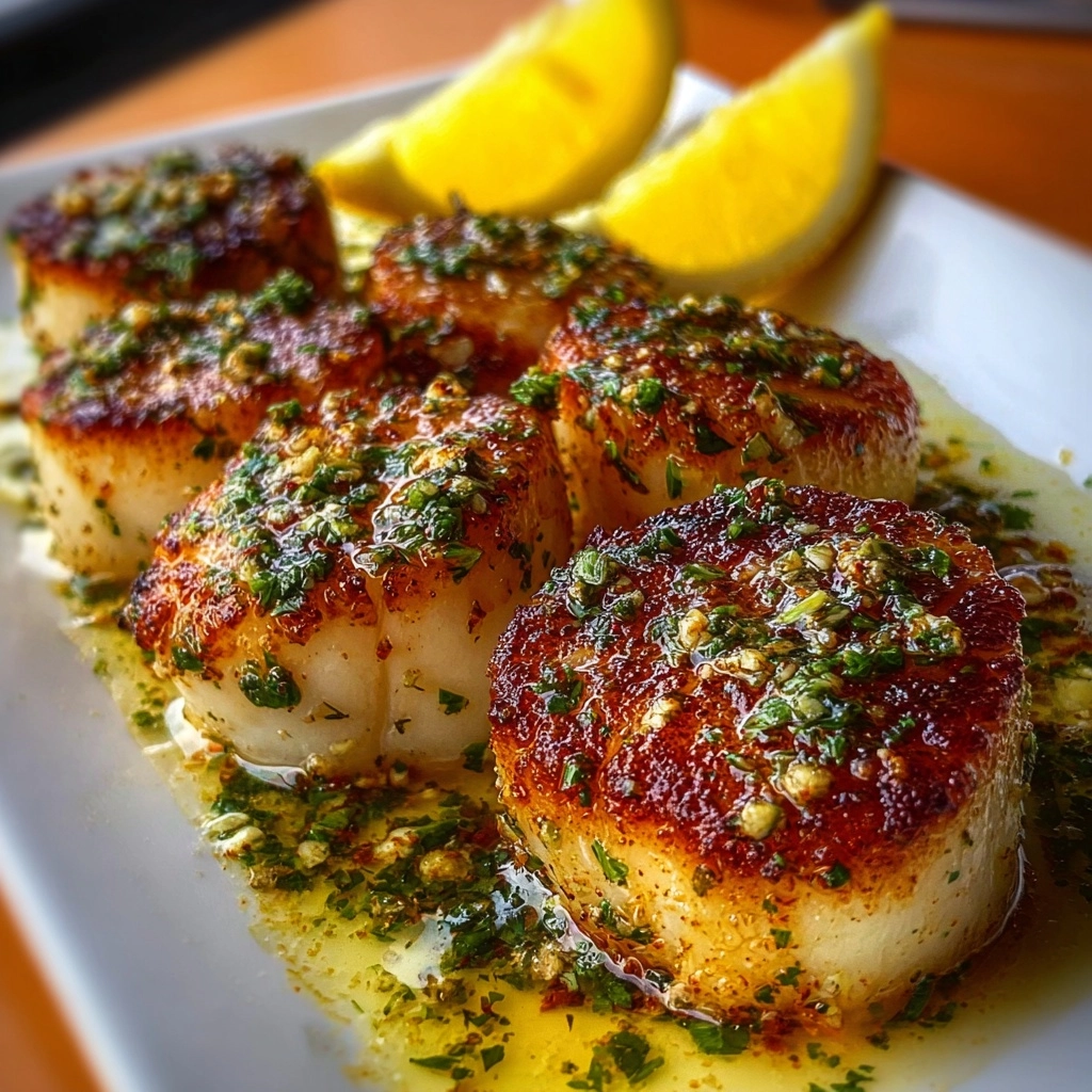Garlic Butter Baked Scallops Recipe - Recipe Image