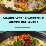 Coconut Curry Salmon with Jasmine Rice Recipe